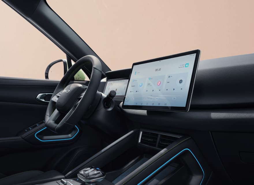 BYD Atto 2 touchscreen infotainment