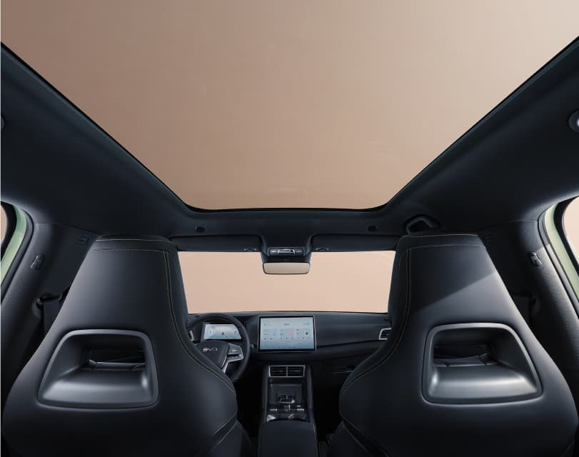 BYD Atto 2 panoramic sunroof