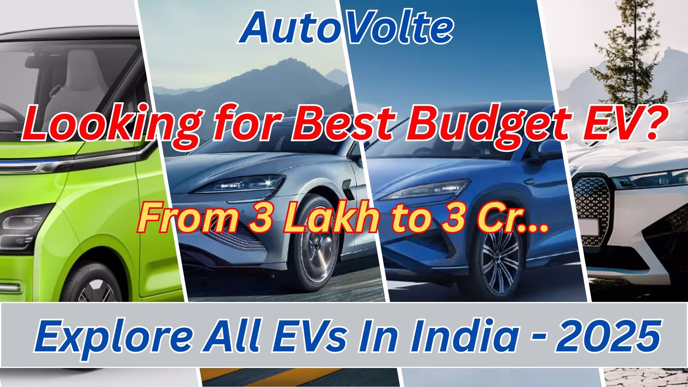 All EVs In India - 2025