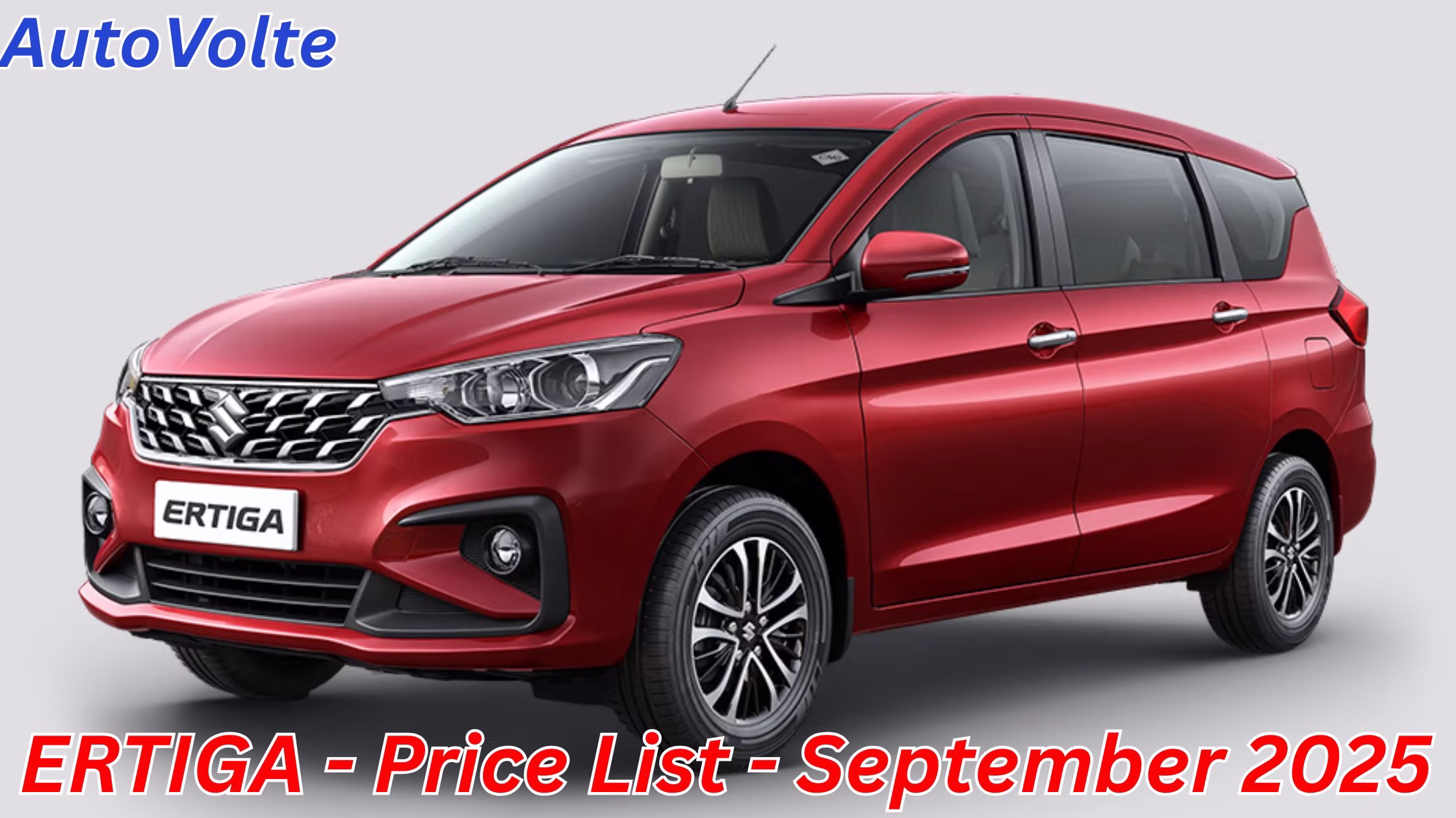 Ertiga Price List