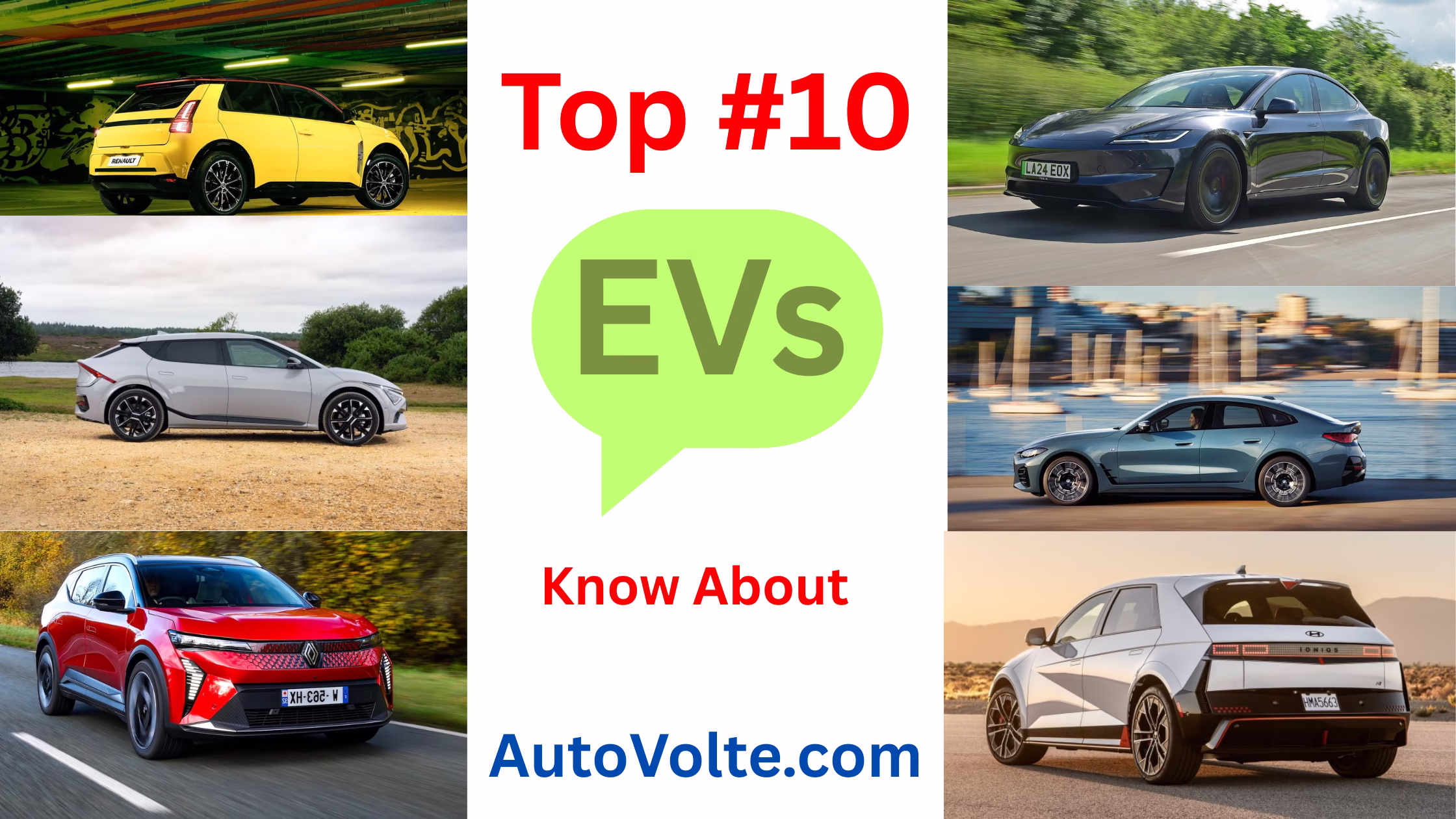 Top #10 EV UK