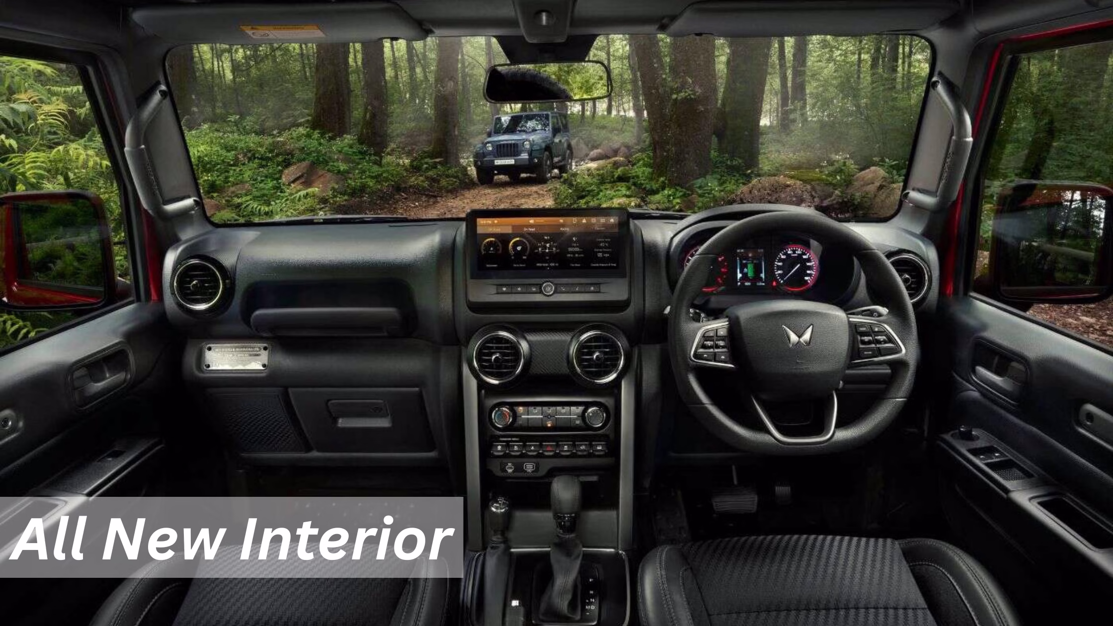 Thar Facelift Interior
