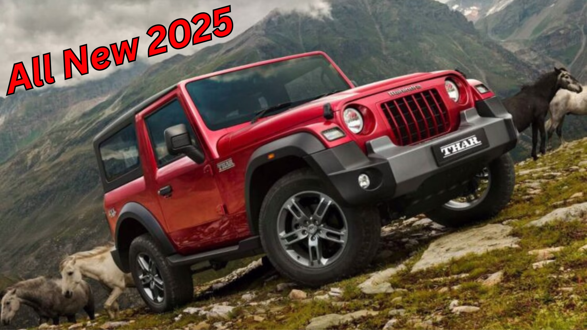 Mahindra Thar Facelift