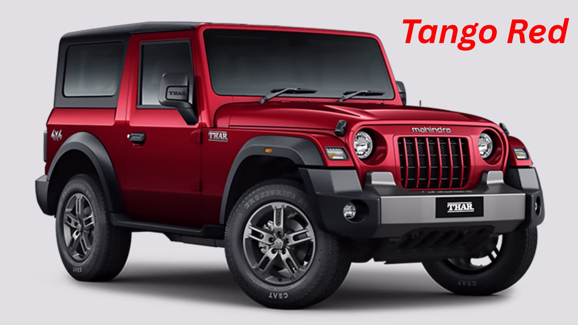 Thar Facelift Tango Red
