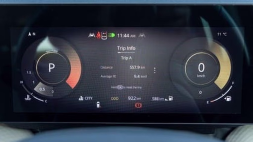 Tata Sierra - Odometer